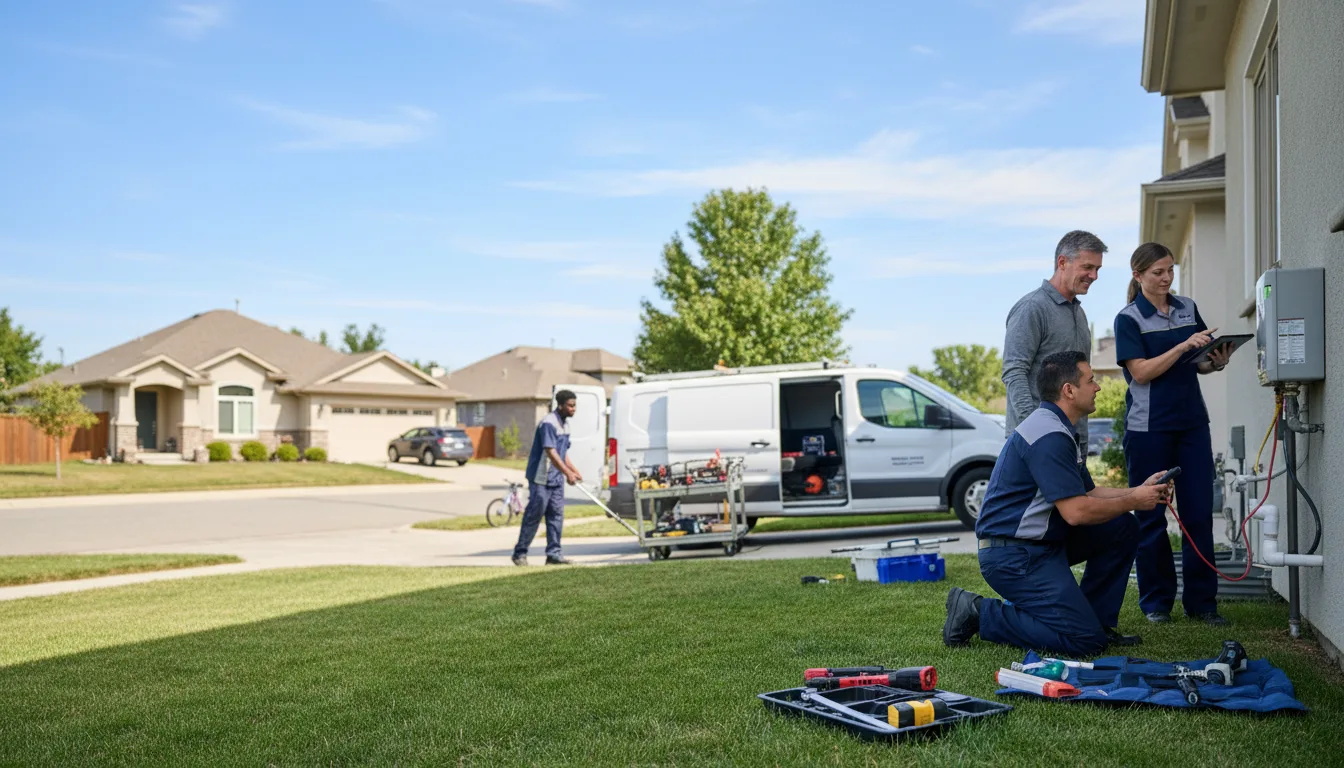 Tankless water heater service in Wycombe, PA